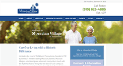 Desktop Screenshot of moravianvillage.com